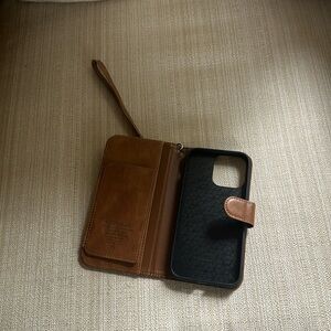 iPhone 14 Pro Max Leather Phone Case
